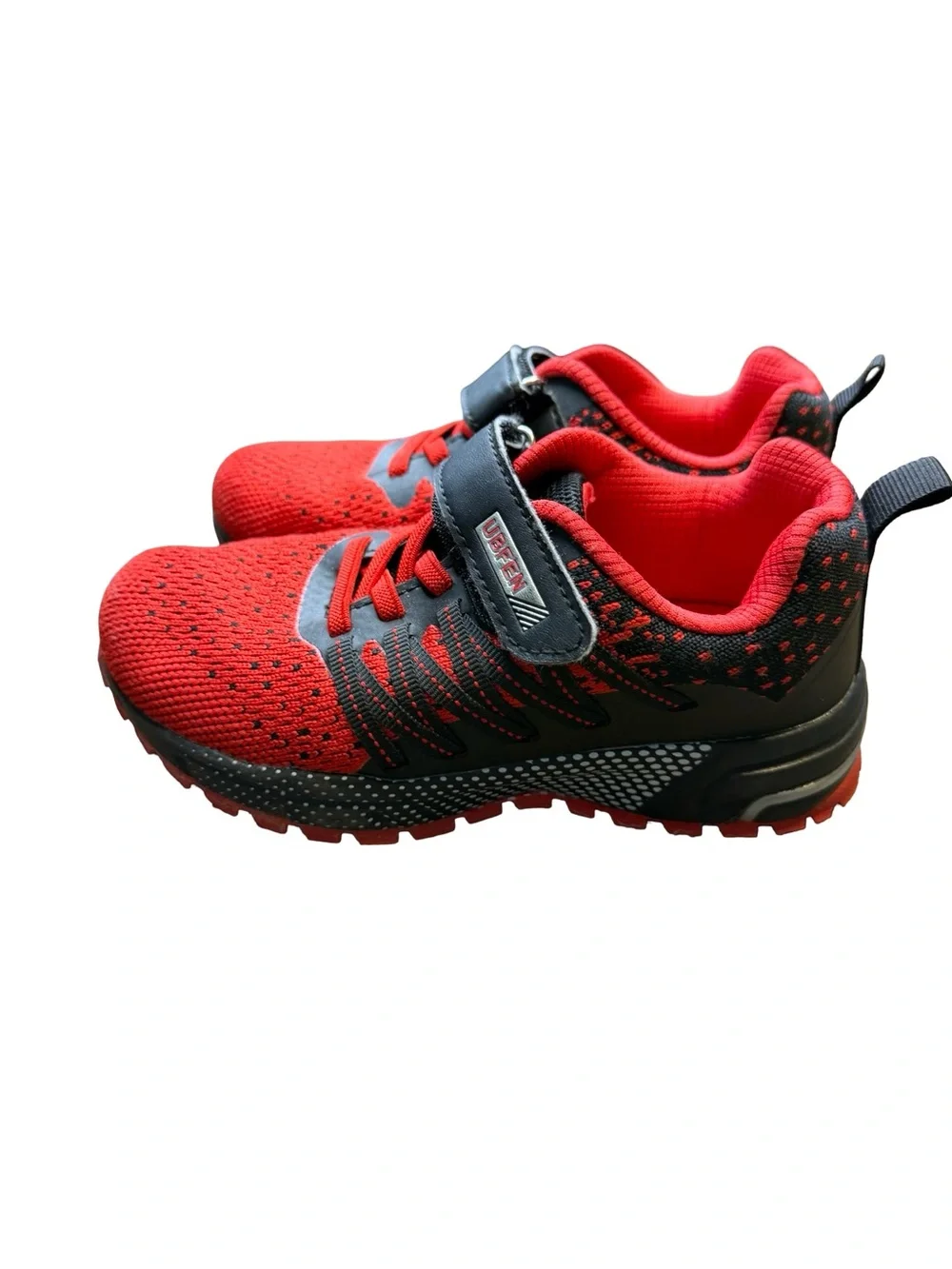 ✨❤️ UBFEN Kids Red & Black Lightweight Athletic Sneakers Size 12 ❤️✨‎